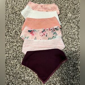 Modern Baby Bandana Girls Bibs Pink Floral Like New